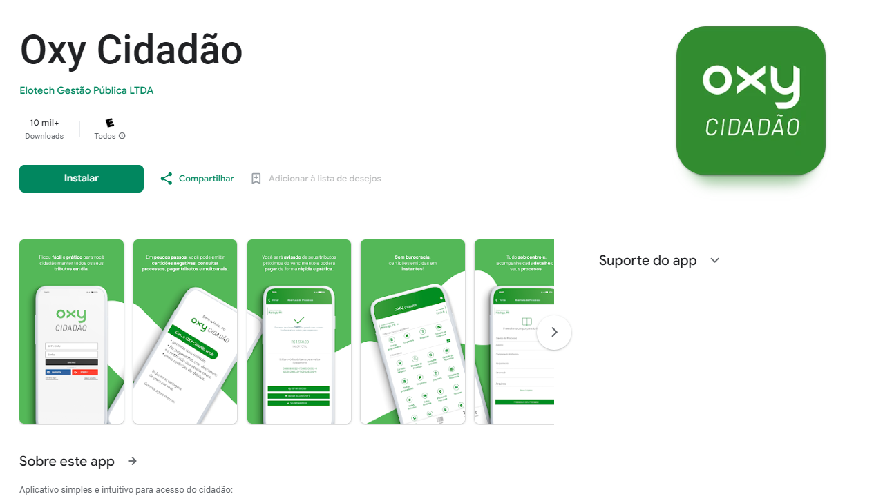 APP PARCELAMENTO